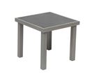 Zahradní hliníkový stolek PIAZZA šedá