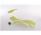 Zahradní kovové lehátko LOUNGER HOOD